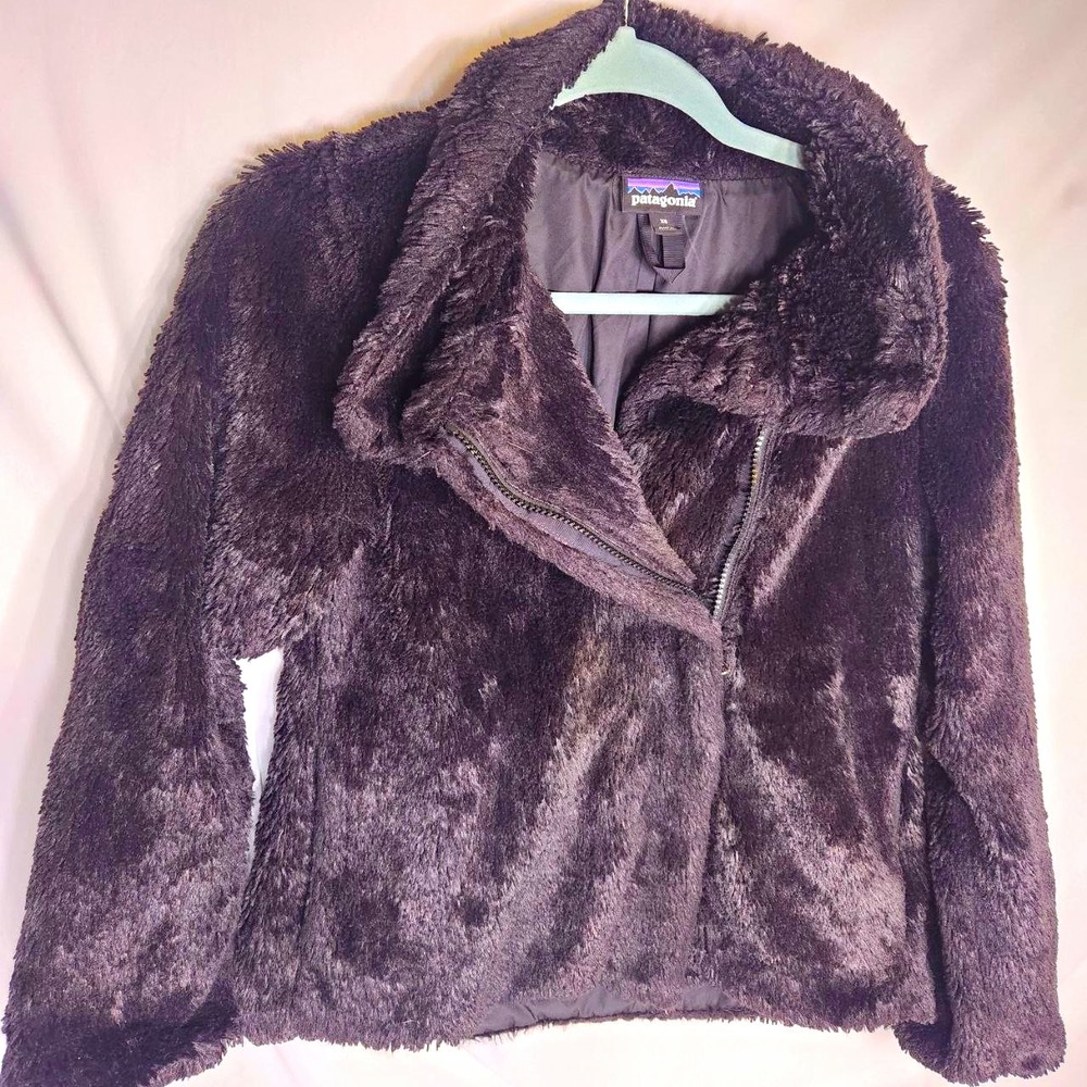 Patagonia Women's Pelage High Pile Fleece Jacket Black XS